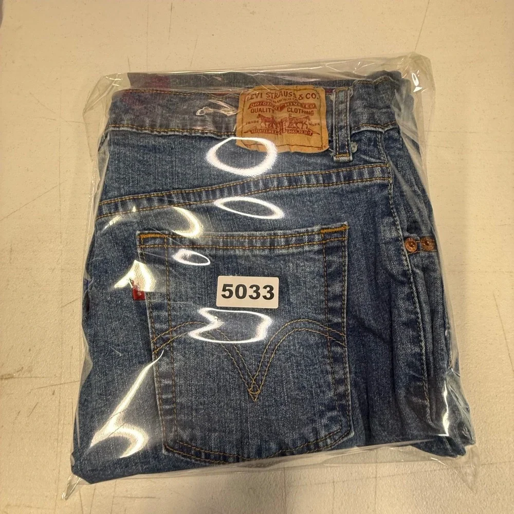 VTG 2006 Levis 550 jeans women 12 Relaxed Boot Cut Medium Wash Stretch